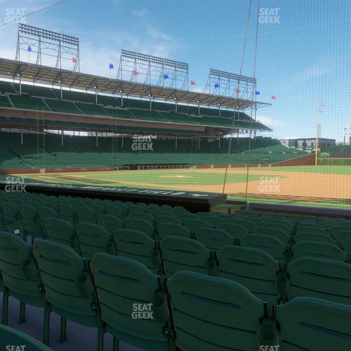 Wrigley Field - Section Club Box Infield 27 Seat View
