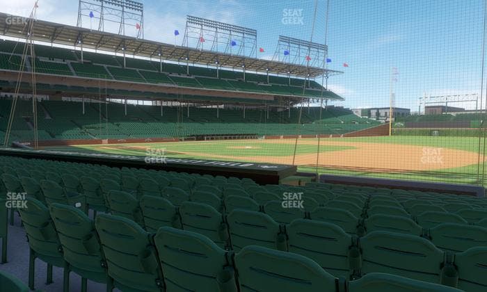 Wrigley Field - Section Club Box Infield 27 Seat View