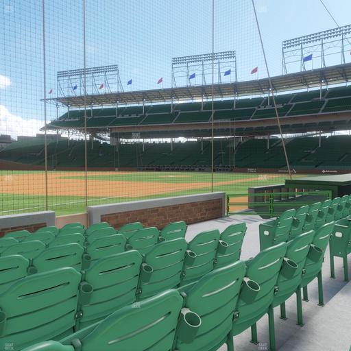 Wrigley Field - Section Club Box Infield 8 Seat View