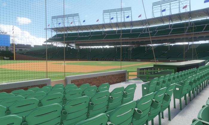 Wrigley Field - Section Club Box Infield 8 Seat View
