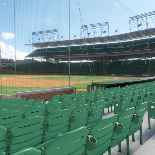Wrigley Field - Section Club Box Infield 8 Seat View
