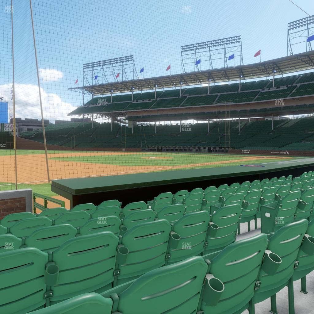 Wrigley Field - Section Club Box Infield 9 Seat View
