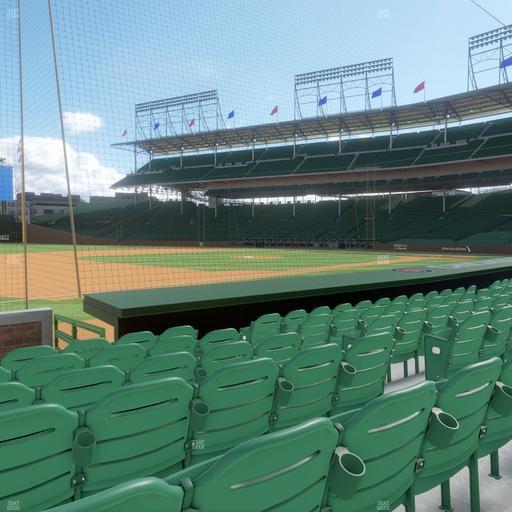 Wrigley Field - Section Club Box Infield 9 Seat View