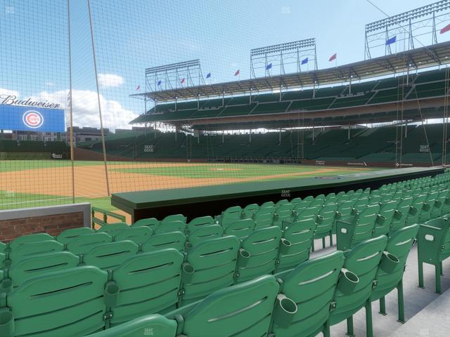Wrigley Field - Section Club Box Infield 9 Seat View