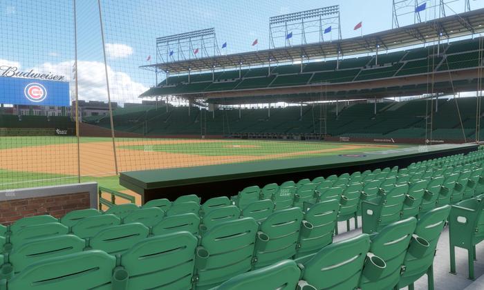 Wrigley Field - Section Club Box Infield 9 Seat View