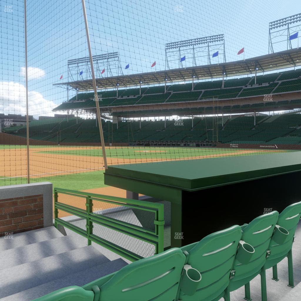 Wrigley Field - Section Club Box Infield 9 Seat View