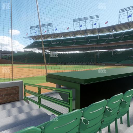 Wrigley Field - Section Club Box Infield 9 Seat View