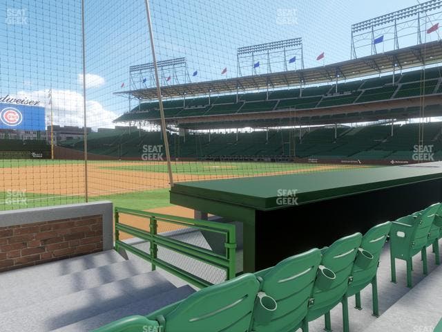 Wrigley Field - Section Club Box Infield 9 Seat View