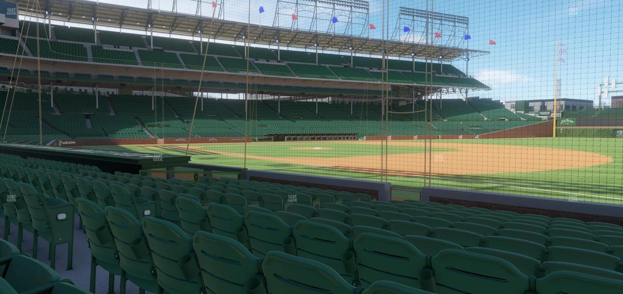 Wrigley Field - Section Club Box Outfield 28 Seat View