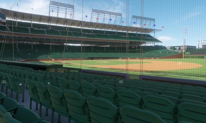 Wrigley Field - Section Club Box Outfield 28 Seat View