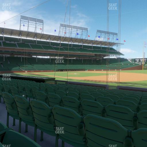 Wrigley Field - Section Club Box Outfield 28 Seat View