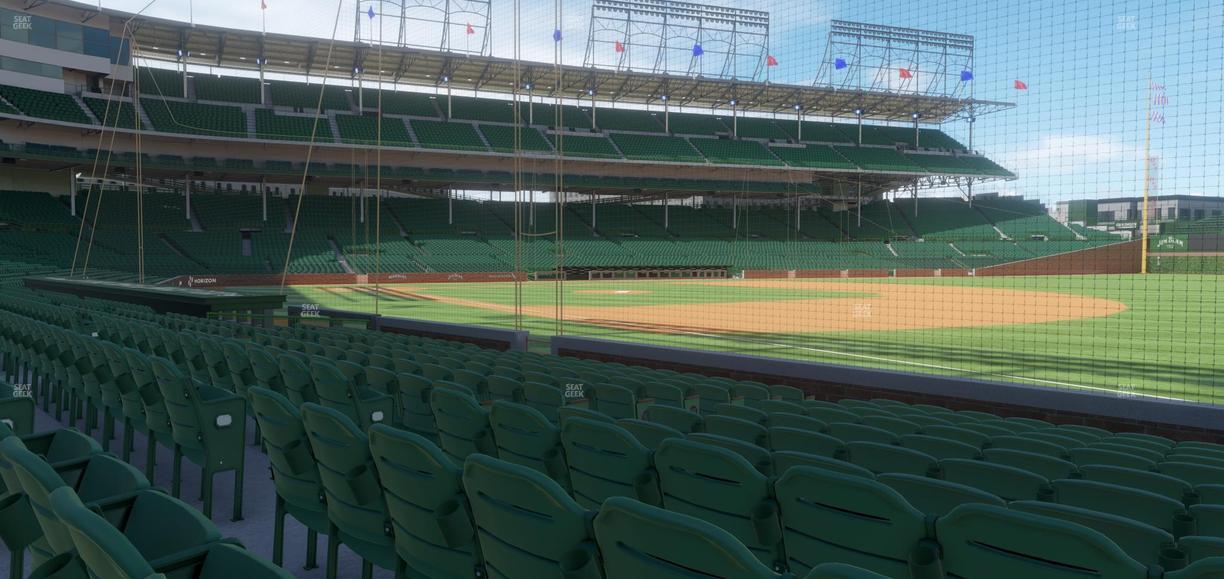 Wrigley Field - Section Club Box Outfield 29 Seat View