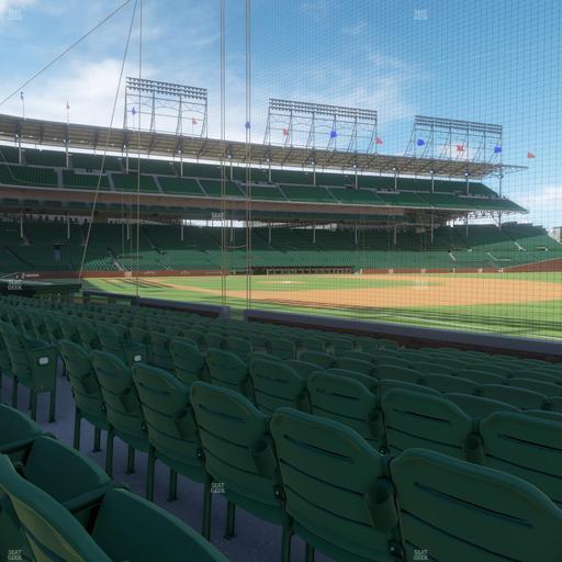 Wrigley Field - Section Club Box Outfield 29 Seat View