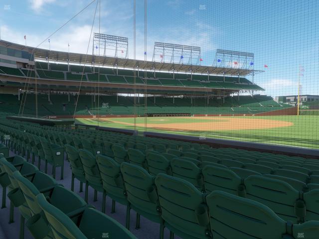 Wrigley Field - Section Club Box Outfield 29 Seat View