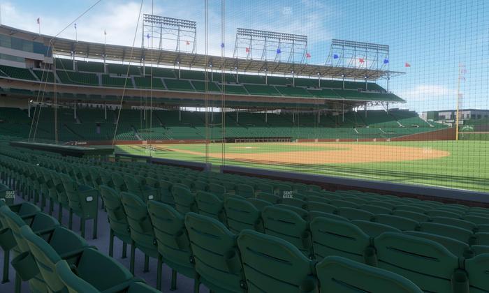 Wrigley Field - Section Club Box Outfield 29 Seat View