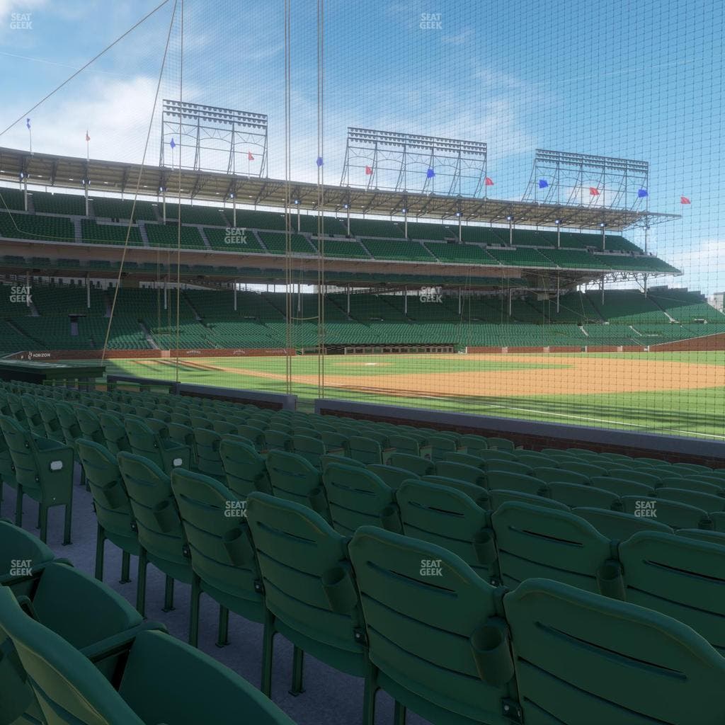 Wrigley Field - Section Club Box Outfield 29 Seat View