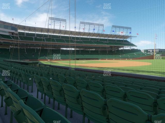Wrigley Field - Section Club Box Outfield 29 Seat View