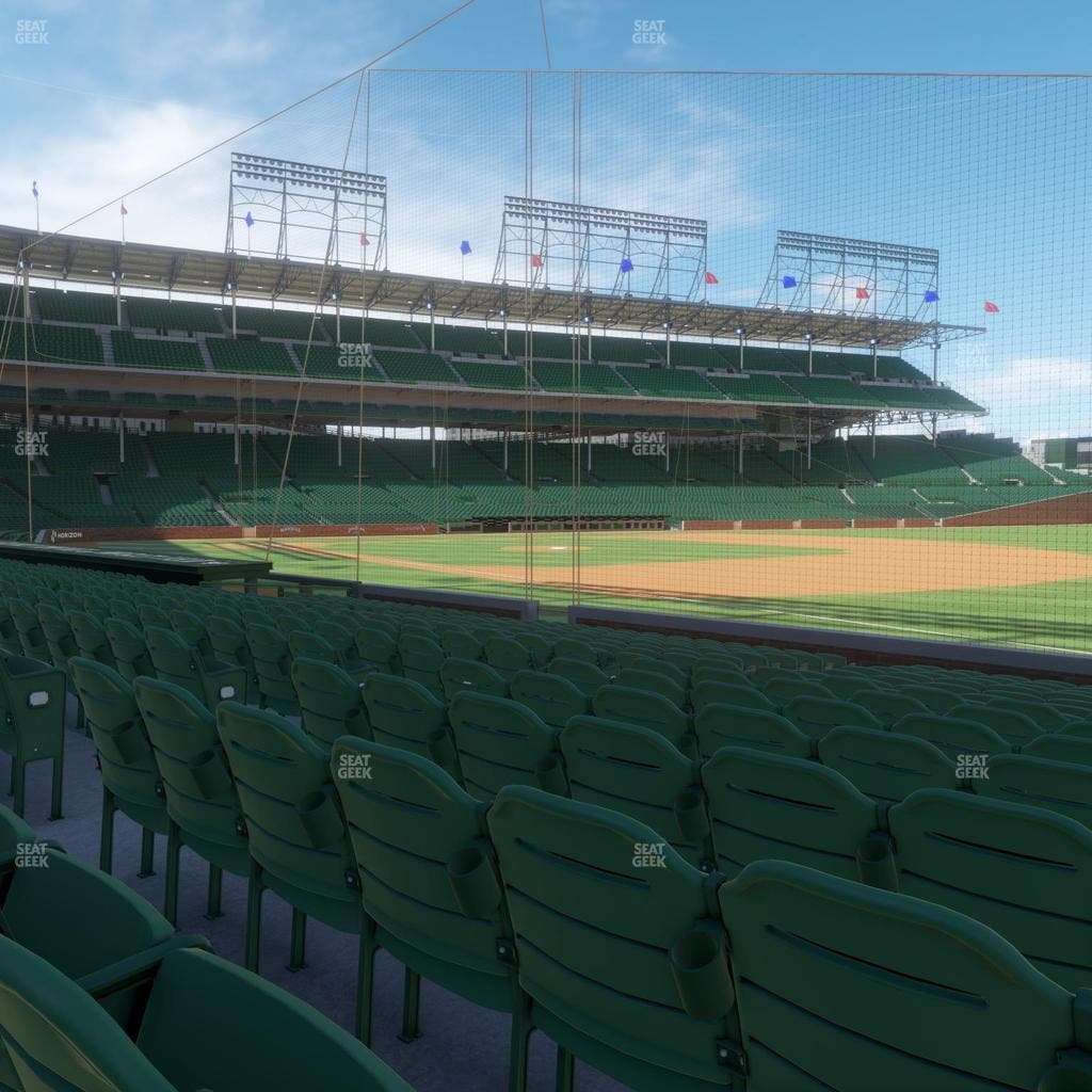 Wrigley Field - Section Club Box Outfield 29 Seat View