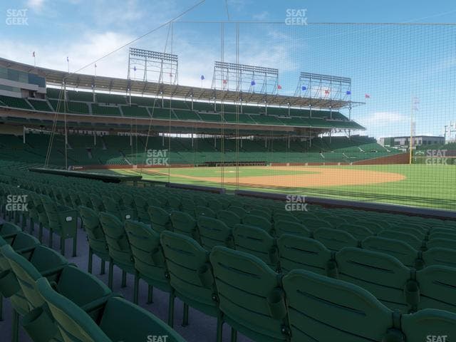 Wrigley Field - Section Club Box Outfield 29 Seat View