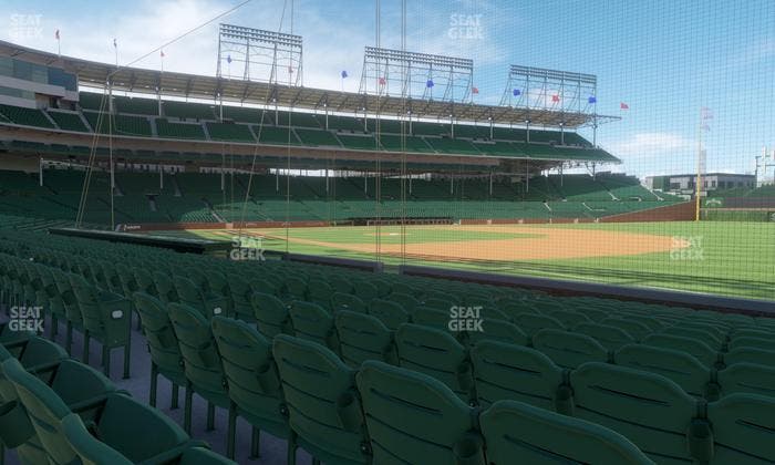 Wrigley Field - Section Club Box Outfield 29 Seat View
