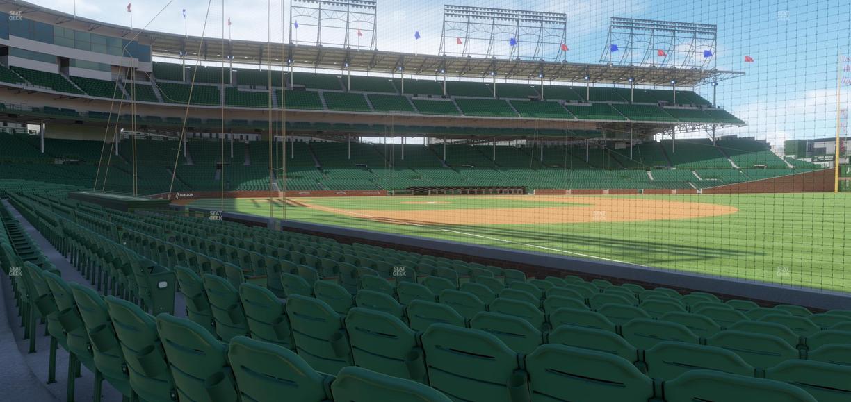 Wrigley Field - Section Club Box Outfield 30 Seat View