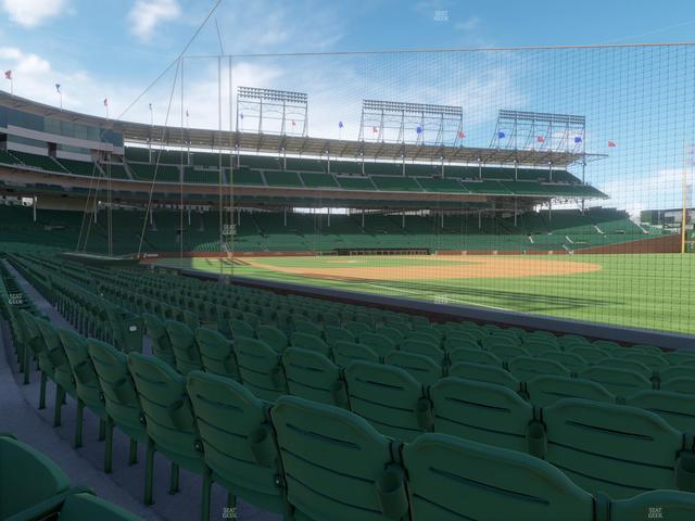 Wrigley Field - Section Club Box Outfield 30 Seat View