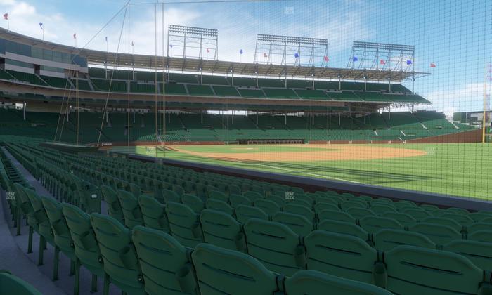 Wrigley Field - Section Club Box Outfield 30 Seat View