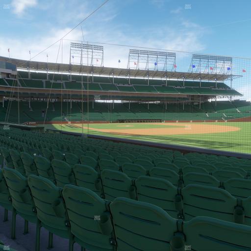 Wrigley Field - Section Club Box Outfield 30 Seat View