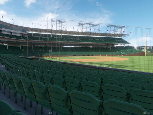 Wrigley Field - Section Club Box Outfield 30 Seat View