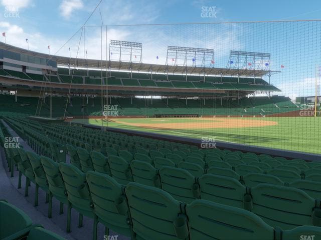 Wrigley Field - Section Club Box Outfield 30 Seat View