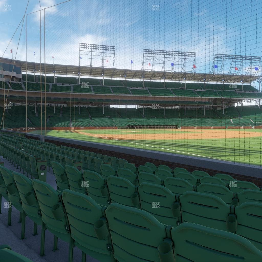 Wrigley Field - Section Club Box Outfield 30 Seat View