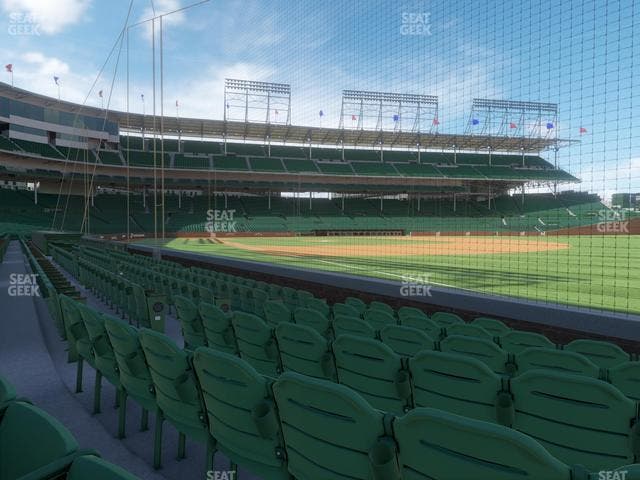 Wrigley Field - Section Club Box Outfield 30 Seat View