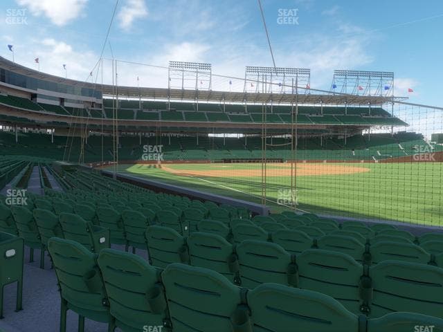 Wrigley Field - Section Club Box Outfield 31 Seat View