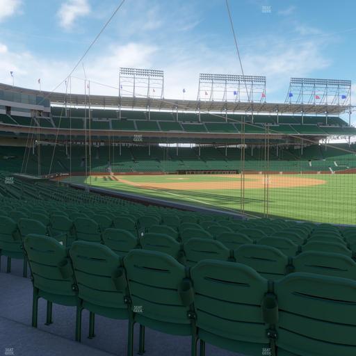 Wrigley Field - Section Club Box Outfield 31 Seat View