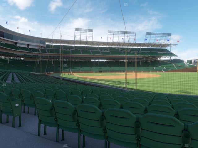 Wrigley Field - Section Club Box Outfield 31 Seat View