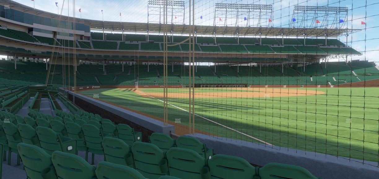 Wrigley Field - Section Club Box Outfield 31 Seat View