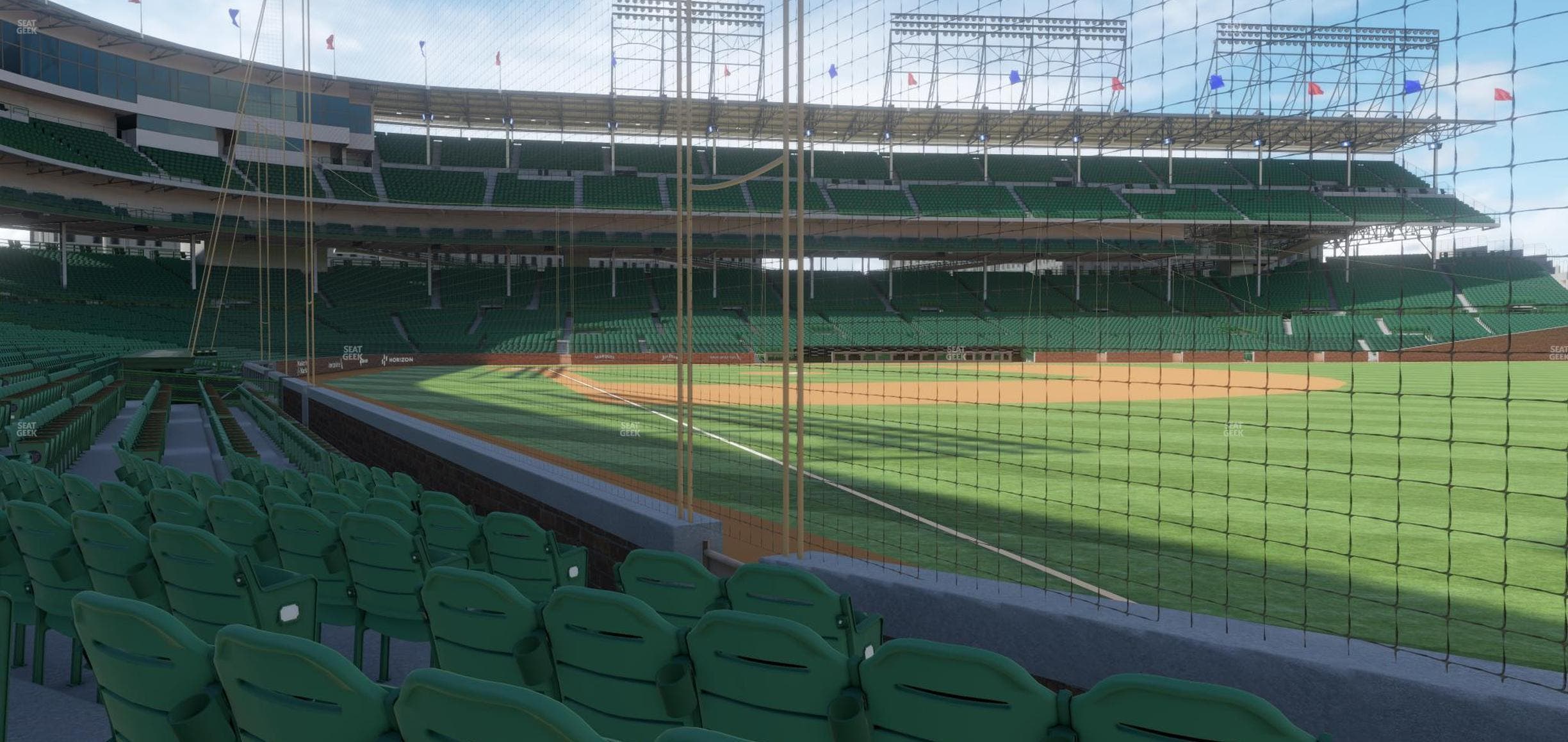 Wrigley Field - Section Club Box Outfield 31 Seat View