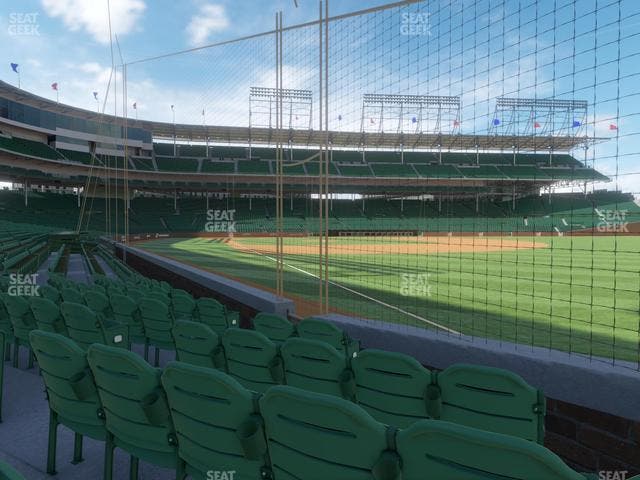 Wrigley Field - Section Club Box Outfield 31 Seat View