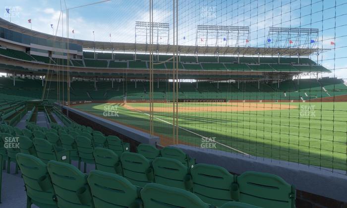 Wrigley Field - Section Club Box Outfield 31 Seat View