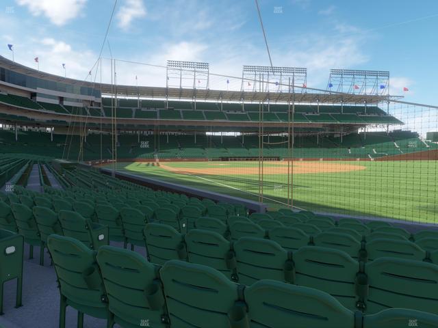 Wrigley Field - Section Club Box Outfield 31 Seat View