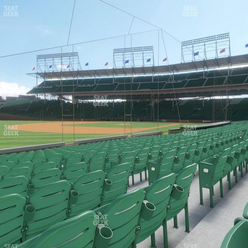 Wrigley Field - Section Club Box Outfield 6 Seat View