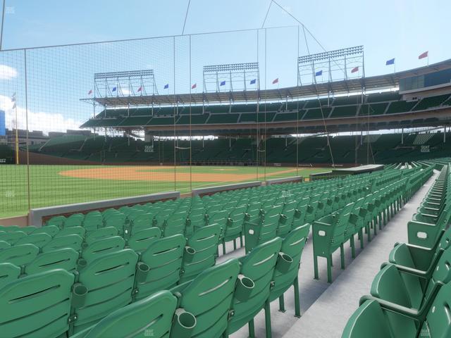 Wrigley Field - Section Club Box Outfield 6 Seat View