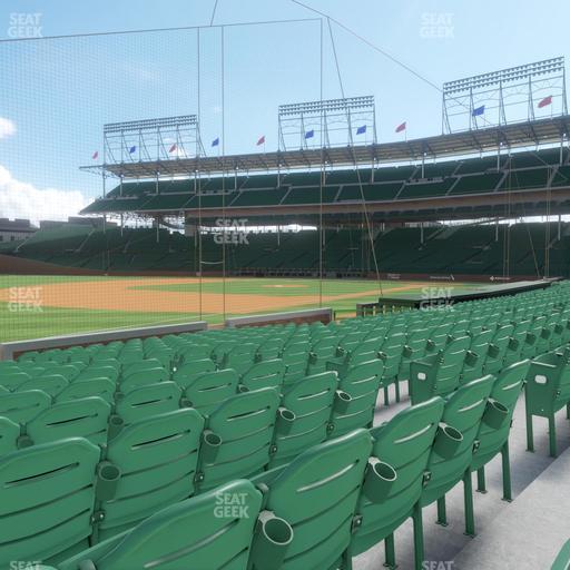 Wrigley Field - Section Club Box Outfield 7 Seat View