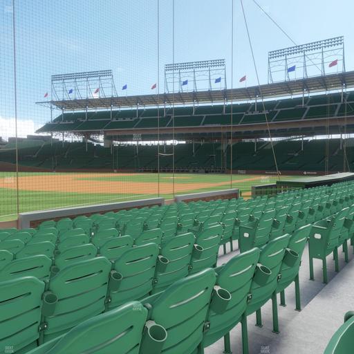 Wrigley Field - Section Club Box Outfield 7 Seat View