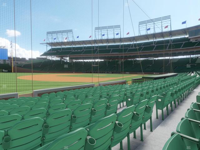 Wrigley Field - Section Club Box Outfield 7 Seat View