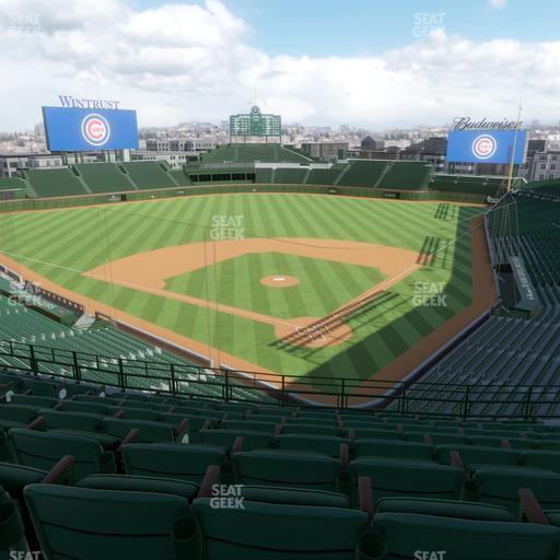 Wrigley Field - Section James Hardie Catalina Club 316 Left Seat View