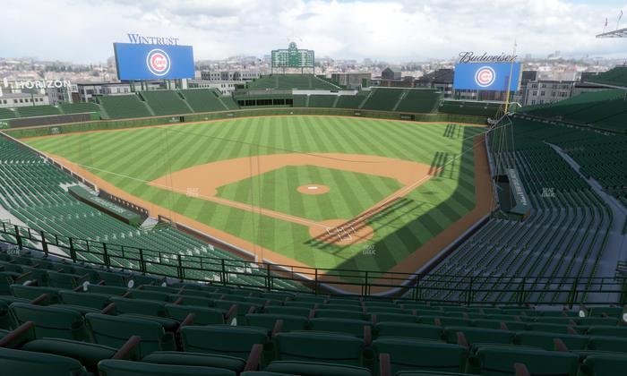 Wrigley Field - Section James Hardie Catalina Club 316 Left Seat View