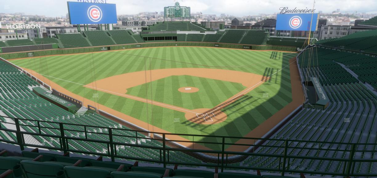 Wrigley Field - Section James Hardie Catalina Club 316 Left Seat View