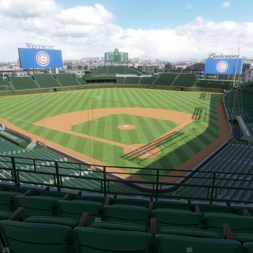 Wrigley Field - Section James Hardie Catalina Club 316 Left Seat View
