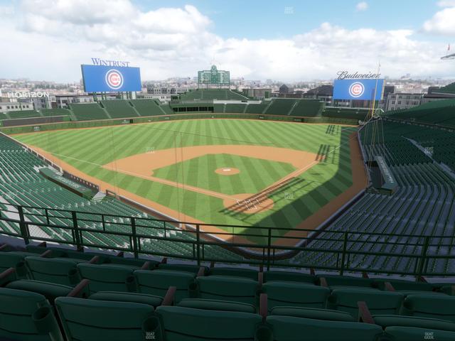 Wrigley Field - Section James Hardie Catalina Club 316 Left Seat View